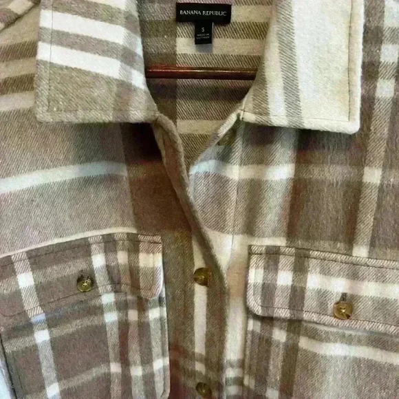 Banana Republic Women’s Shirt Jacket Size S - Picture 7 of 8